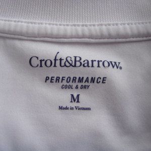 Men's Croft & Barrow textured polo M